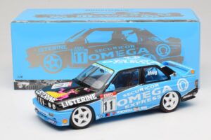 BMW M3 E30 Omega #11 W. Hoy BTCC Champion 1991 Minichamps 1:18 180912011 Pressofusione — immagine 8 di 8