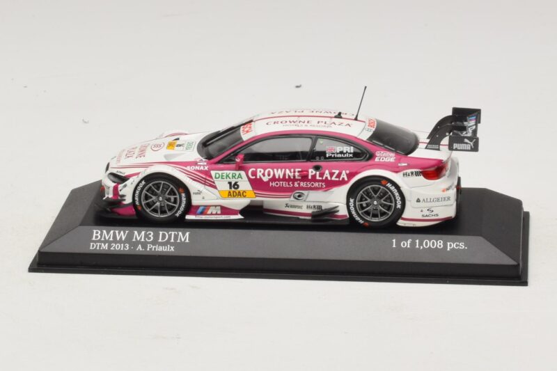 BMW M3 E92 DTM #16 A. Priaulx BMW Team RMG DTM 2013 Minichamps 1:43 410132216 Pressofusione