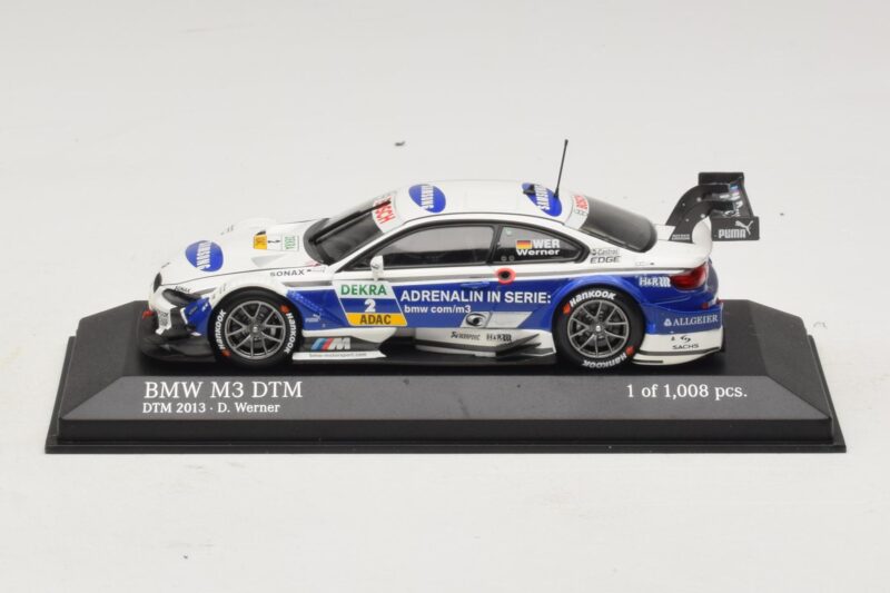 BMW M3 E92 DTM #2 D. Werner BMW Team Schnitzer DTM 2013 Minichamps 1:43 BMW M3 E92 DTM #2 D. Werner BMW Team Schnitzer DTM 2013 Minichamps 1:43 410132202 Pressofusione
