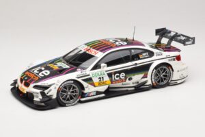 BMW M3 E92 DTM #21 M. Wittmann BMW Team MTEK 2013 Minichamps 1:18 100132221 Pressofusione