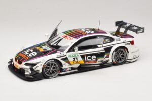 BMW M3 E92 DTM #21 M. Wittmann BMW Team MTEK 2013 Minichamps 1:18 100132221 Pressofusione — immagine 2 di 8