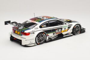 BMW M3 E92 DTM #21 M. Wittmann BMW Team MTEK 2013 Minichamps 1:18 100132221 Pressofusione — immagine 3 di 8