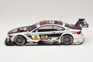 BMW M3 E92 DTM #21 M. Wittmann BMW Team MTEK 2013 Minichamps 1:18 100132221 Pressofusione — immagine 4 di 8