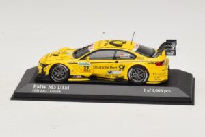 BMW M3 E92 DTM #22 T. Glock BMW Team MTEK DTM 2013 Minichamps 1:43 410132222 Pressofusione