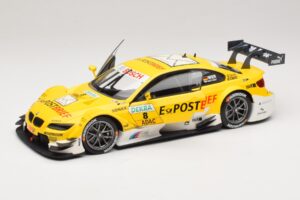 BMW M3 E92 DTM #8 D. Werner BMW Team Schnitzer 2012 Minichamps 1:18 100122208 Pressofusione — immagine 2 di 8