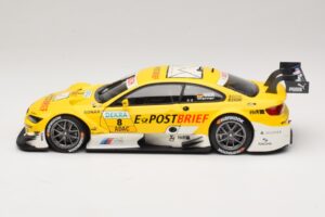 BMW M3 E92 DTM #8 D. Werner BMW Team Schnitzer 2012 Minichamps 1:18 100122208 Pressofusione — immagine 4 di 8