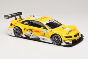 BMW M3 E92 DTM #8 D. Werner BMW Team Schnitzer 2012 Minichamps 1:18 100122208 Pressofusione — immagine 6 di 8