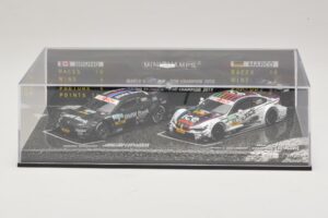 BMW M3 & M4 DTM Champions Set B. Spengler / M. Wittmann 2012 & 2014 Minichamps 1:43 412020723 Pressofusione — immagine 4 di 5