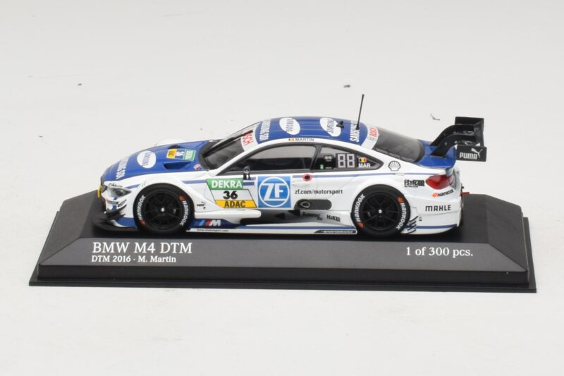 BMW M4 F82 DTM #36 M. Martin BMW Team RBM DTM 2016 Minichamps 1:43 BMW M4 F82 DTM #36 M. Martin BMW Team RBM DTM 2016 Minichamps 1:43 410162436 Pressofusione