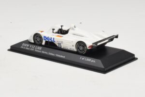 BMW V12 LMR #15 P. Martini / Y. Dalmas / J. Winkelhock 24 Hours of Le Mans Winner 1999 Minichamps 1:43 430992915 Pressofusion — immagine 3 di 4