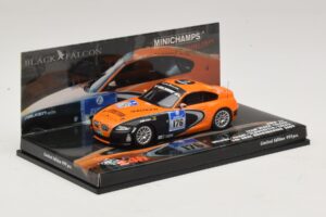 BMW Z4 GT3 Black Falcon #176 24 Hours of Nürburgring 2009 Minichamps 1:43 437092776 Pressofusione — immagine 2 di 5