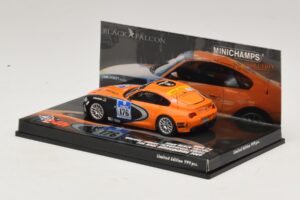 BMW Z4 GT3 Black Falcon #176 24 Hours of Nürburgring 2009 Minichamps 1:43 437092776 Pressofusione — immagine 3 di 5