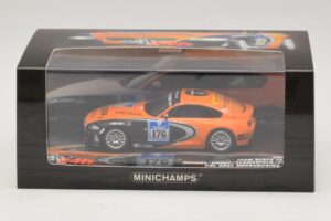BMW Z4 GT3 Black Falcon #176 24 Hours of Nürburgring 2009 Minichamps 1:43 437092776 Pressofusione — immagine 5 di 5