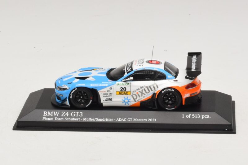 BMW Z4 GT3 Pixum #20 Müller / Sandritter ADAC GT Masters 2013 Minichamps 1:43 BMW Z4 GT3 Pixum #20 Müller / Sandritter ADAC GT Masters 2013 Minichamps 1:43 436132420 Pressofusione