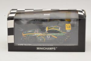 BMW Z4 GT3 Saudi Falcons #12 Al Faisal / Binladen 24 Hours of Dubai 2013 Minichamps 1:43 437132412 Pressofusione — immagine 4 di 4