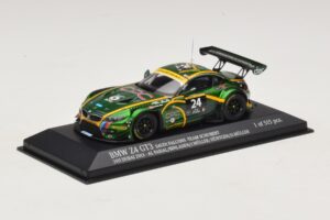 BMW Z4 GT3 Saudi Falcons #24 Al Faisal / Binladen 24 Hours of Dubai 2013 Minichamps 1:43 437132424 Pressofusione — immagine 2 di 4