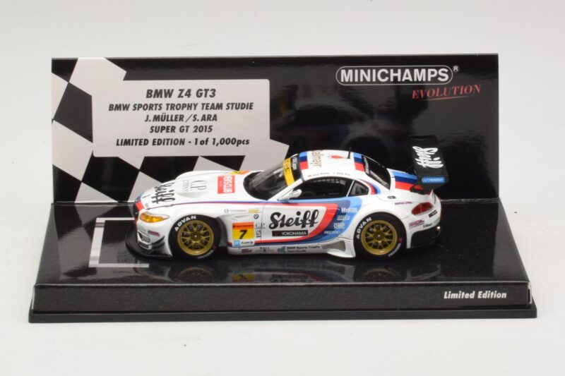 BMW Z4 GT3 Steiff #7 Muller / Ara Super GT 2015 Minichamps 1:43 BMW Z4 GT3 Steiff #7 Muller / Ara Super GT 2015 Minichamps 1:43 447152007 Pressofusione
