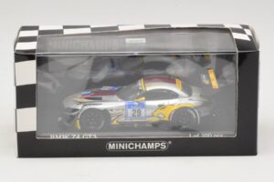 BMW Z4 GT3 VDS Racing #29 B. Leinders / M. Palttala 24 Hours of Nurburgring 2012 Minichamps 1:43 437122929 Pressofusione — immagine 4 di 4