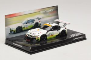 BMW Z4 GT3 Westcoast Racing #52 F. Lestrup ADAC GT Masters 2011 Minichamps 1:43 437112952 Pressofusione — immagine 2 di 5