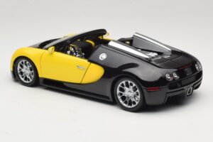 Bugatti Veyron Grand Sport Black Lemon Minichamps 1:18 100110831 Pressofusione — immagine 7 di 8