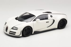 Bugatti Veyron Super Sport Bianco Minichamps 1:18 100110844 Pressofusione