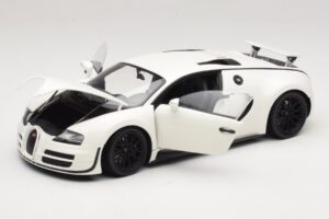 Bugatti Veyron Super Sport Bianco Minichamps 1:18 100110844 Pressofusione — immagine 2 di 8