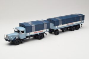 Bussing 8000S13 Pritschenzug Kölner Zucker Minichamps 1:43 499079920 Pressofusione