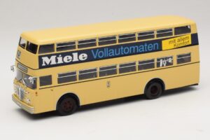 Bussing D2U Heckturen Miele Minichamps 1:43 439071086 Pressofusione
