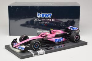 BWT Alpine A523 #10 P. Gasly Bahrain GP 2023 Minichamps 1:18 117230110 Pressofusione — immagine 6 di 7