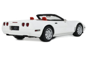 Chevrolet Corvette C4 Cabriolet Arctic White GT Spirit 1:18 GT580 Resina — immagine 2 di 5