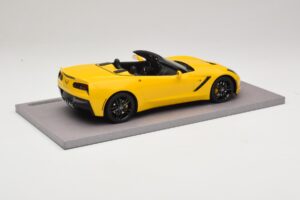 Chevrolet Corvette C7 Velocity Yellow BBR 1:18 BLM1815E Resina — immagine 2 di 6