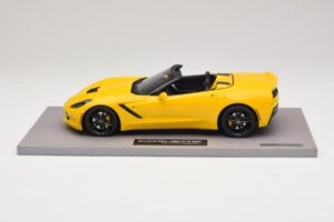 Chevrolet Corvette C7 Velocity Yellow BBR 1:18 BLM1815E Resina — immagine 3 di 6