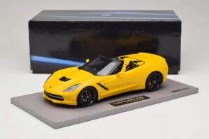 Chevrolet Corvette C7 Velocity Yellow BBR 1:18 BLM1815E Resina — immagine 6 di 6