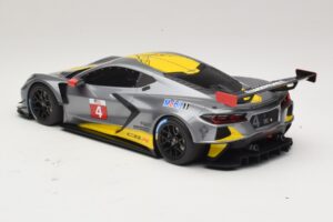 Chevrolet Corvette C8.R Grigio GT Spirit 1:18 GT307 Resina — immagine 5 di 6