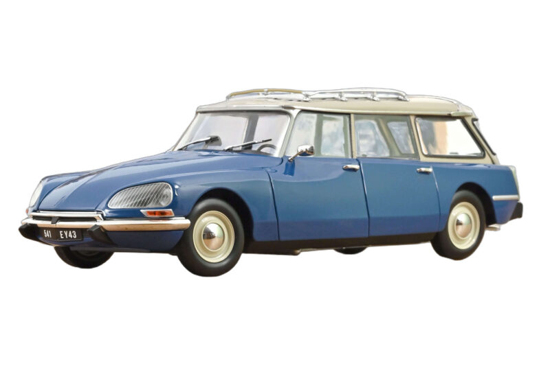 Citroën DS 21 Break Danube Blue Norev 1:18 181772 Pressofusione