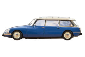 Citroën DS 21 Break Danube Blue Norev 1:18 181772 Pressofusione — immagine 4 di 4