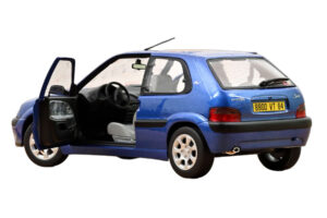 Citroën Saxo VTS Grand Pavois Blue Norev 1:18 181830 Pressofusione — immagine 2 di 3
