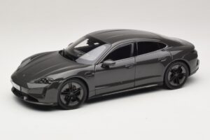 Porsche Taycan Turbo S Slate Grey Neo Norev 1:18 187654 Pressofusione