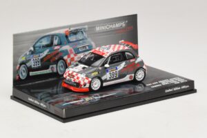 Fiat 500 Abarth Assetto Corse #399 Autohaus Winz VLN 2010 Minichamps 1:43 437101299 Pressofusione — immagine 2 di 5