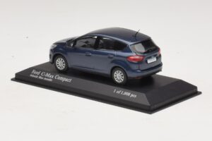 Ford C-Max Compact Blu Metallizzato Minichamps 1:43 400089001 Pressofusione — immagine 3 di 4