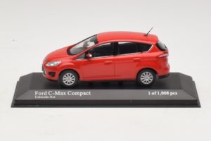 Ford C-Max Compact Rosso Minichamps 1:43 400089000 Pressofusione