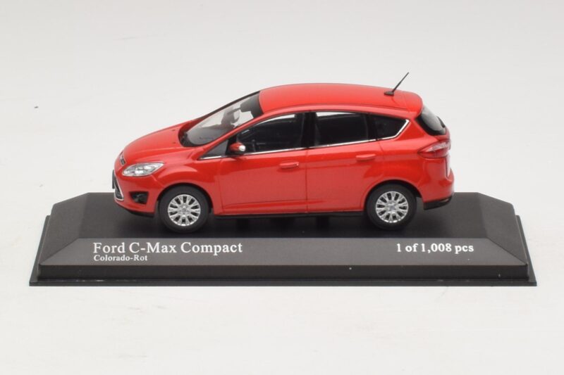 Ford C-Max Compact Rosso Minichamps 1:43 400089000 Pressofusione