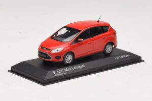 Ford C-Max Compact Rosso Minichamps 1:43 400089000 Pressofusione — immagine 2 di 4