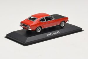 Ford Capri I Rosso Con Cofano Nero Maxichamps 1:43 940085801 Pressofusione — immagine 2 di 4