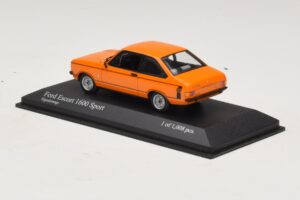Ford Escort 1600 Sport Mk2 Arancione Minichamps 1:43 400084471 Pressofusione — immagine 3 di 4