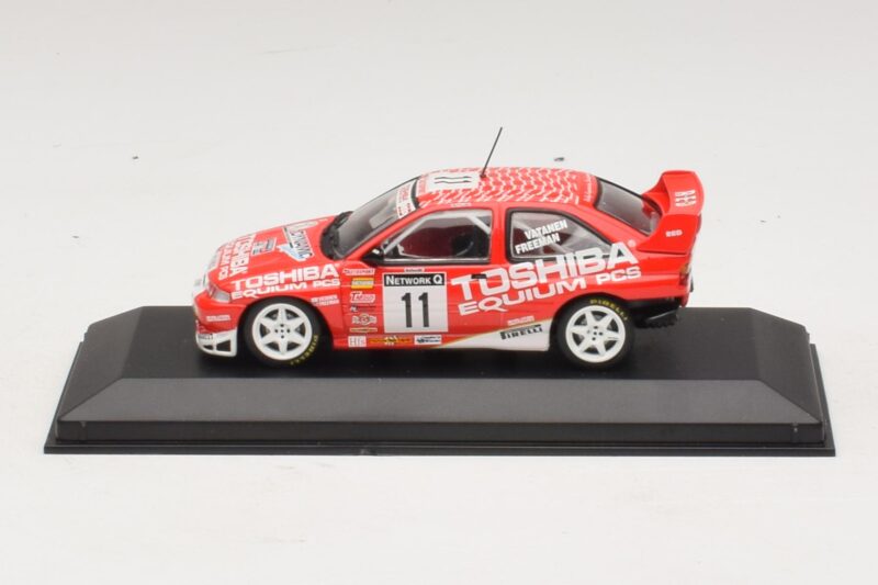 Ford Escort Cosworth Toshiba #11 A. Vatanen / Freeman 1994 Minichamps 1:43 Ford Escort Cosworth Toshiba #11 A. Vatanen / Freeman 1994 Minichamps 1:43 430981811 Pressofusione