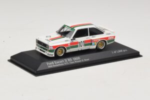 Ford Escort Mk2 RS1800 #10 H. Heyer Class Winner DRM Hockenheim 1975 Minichamps 1:43 400758491 Pressofusione — immagine 2 di 4