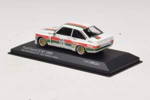 Ford Escort Mk2 RS1800 #10 H. Heyer Class Winner DRM Hockenheim 1975 Minichamps 1:43 400758491 Pressofusione — immagine 3 di 4