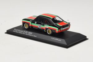 Ford Escort Mk2 RS1800 #30 H. Heyer Class Winner DRM Mainz-Finthen 1976 Minichamps 1:43 400768430 Pressofusione — immagine 3 di 4