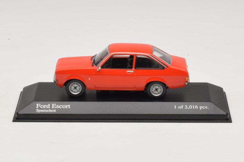 Ford Escort Mk2 Spanish Red Minichamps 1:43 400084100 Pressofusione